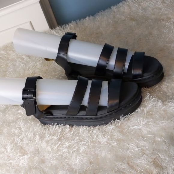 Doc Martens Blaire Hydro Leather Strap Sandals NWT - Picture 2 of 14